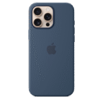 iPhone 16 Pro Max Silicone Case with MagSafe – Denim