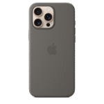 iPhone 16 Pro Max Silicone Case with MagSafe – Stone Gray