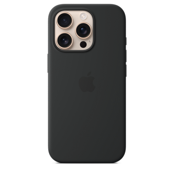 iPhone 16 Pro Silicone Case with MagSafe – Black