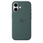 iPhone 16 Silicone Case with MagSafe – Lake Green