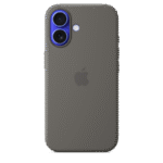 iPhone 16 Silicone Case with MagSafe – Stone Gray