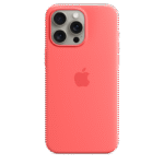iPhone 15 Pro Silicone Case with MagSafe – Guava