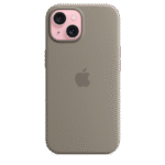 iPhone 15 Silicone Case with MagSafe – Clay