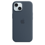 iPhone 15 Silicone Case with MagSafe – Storm Blue